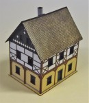 44 x 55 x 57,75 mm Z60142 - Z - Umgebindehaus Bad Schandau 2 - Bausatz